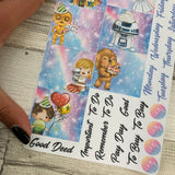 May the Force Birthday Monthly View Kit (can change month) for the Erin Condren Planners