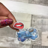 Lip Biting stickers (DPD933)