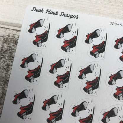 Tap shoes / Tap dancing stickers (DPD567)
