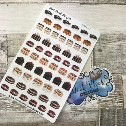 Delicious cake stickers (DPD1309)