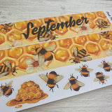 Bee (can change month) Monthly View Kit for the Erin Condren Planners
