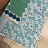 (0359) Passion Planner Daily stickers - Cotton Daisies