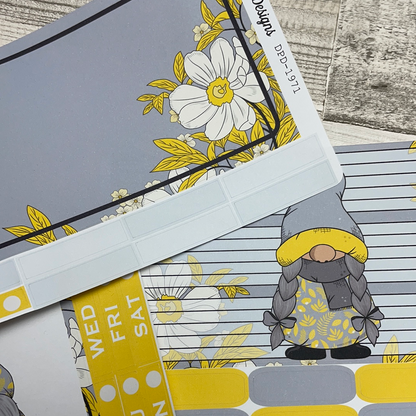 Yellow Flowers Passion Planner Week Kit (DPD1971)