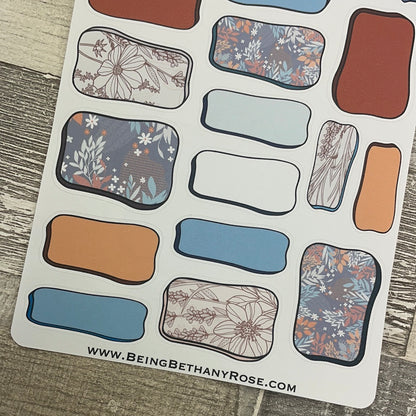 Daphne Hand drawn box stickers (DPD2397)