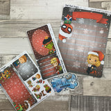 Erin Condren Month Dashboard Note Pages (Xmas Hero)