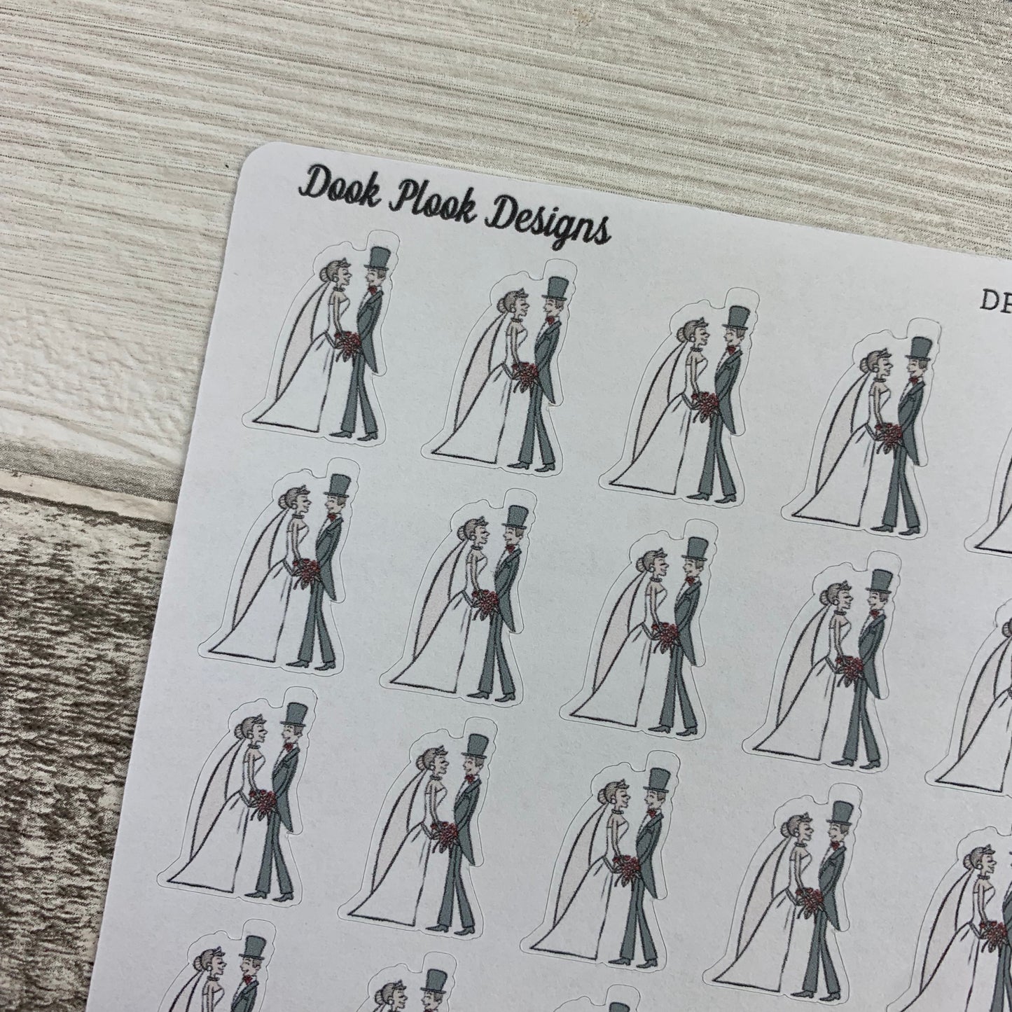 Wedding stickers (DPD686)