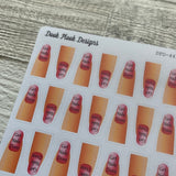 Get nails done / Manicure stickers (DPD445)