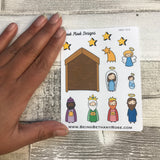Nativity stickers (DPD312)