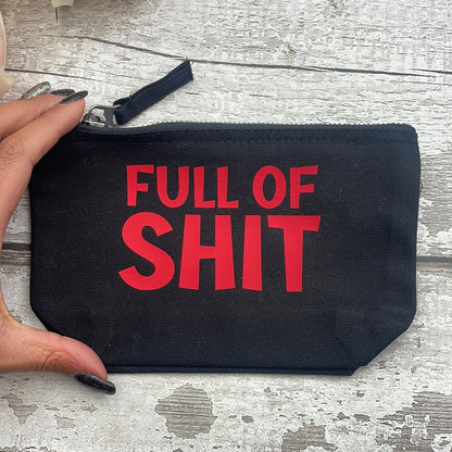 Full of Shit - Tampon, pad, sanitary bag / Period Pouch
