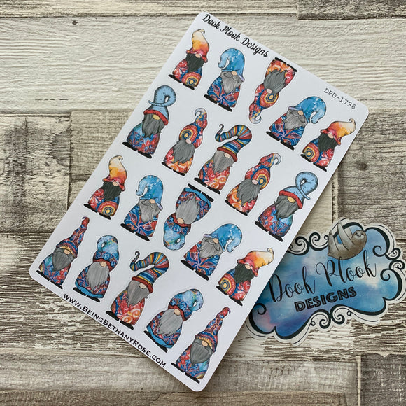 Water Colour Mandala Gonk Character Stickers (DPD-1796)