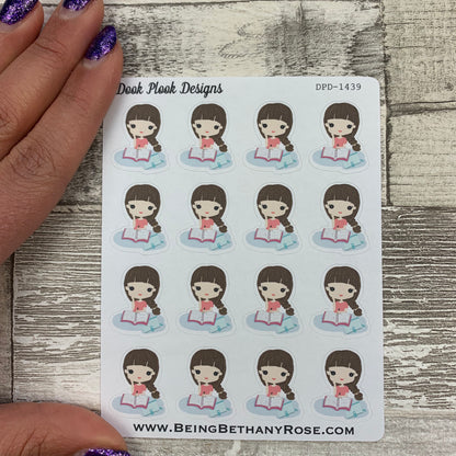 White Woman - Planner Girl Stickers (DPD1439)