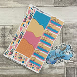 One sheet week planner stickers - Kennedy Ice Cream (DPD2633)