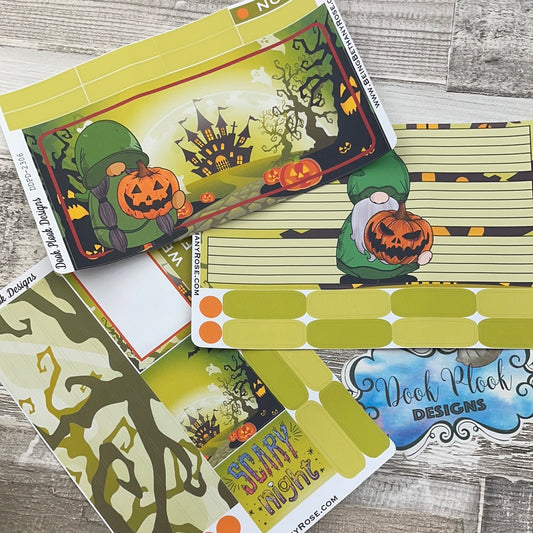 Halloween pumpkin Passion Planner Week Kit (DPD2306)