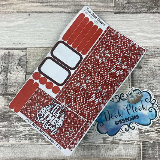 (0226) Passion Planner Daily stickers - Tis the season