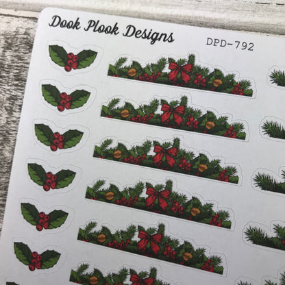 Christmas border stickers (DPD792)