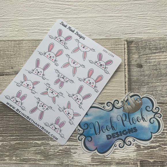 Easter bunny  / Rabbit stickers (DPD1294)