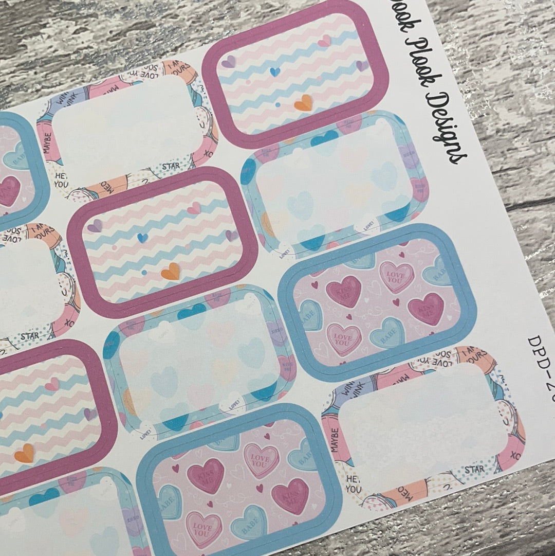 Elsie half box stickers (DPD2695)