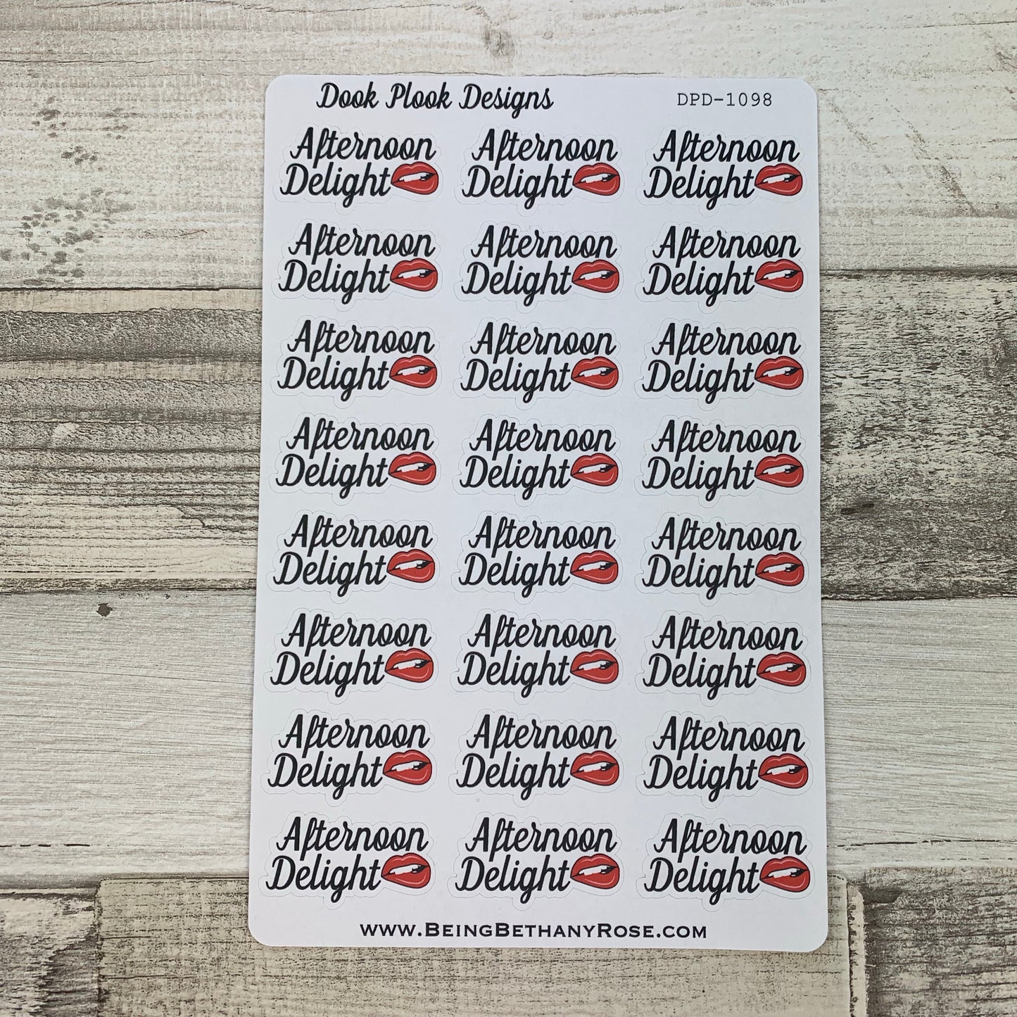 Afternoon Delight stickers  (DPD1098)