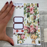 (0144) Passion Planner Daily stickers - Leopard Watercolour
