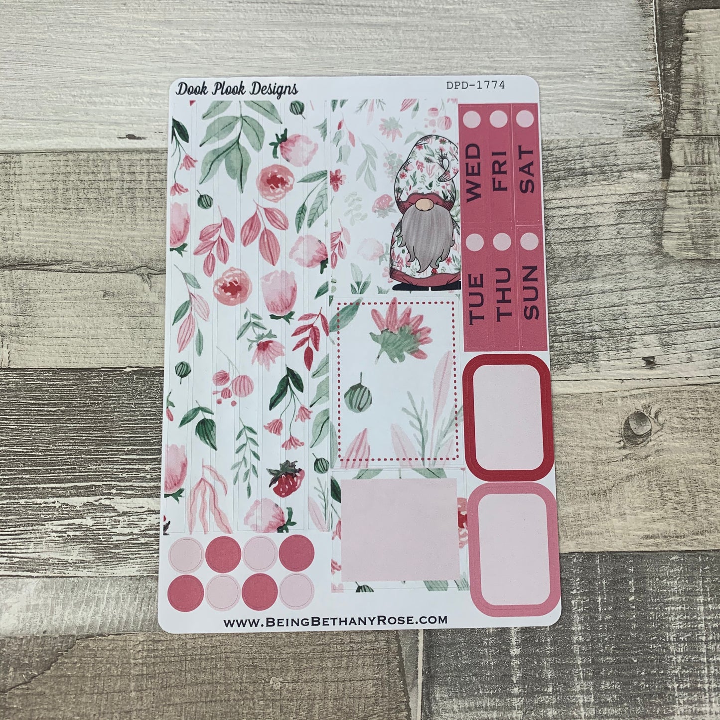 Pretty in Pink Passion Planner Week Kit (DPD1774)