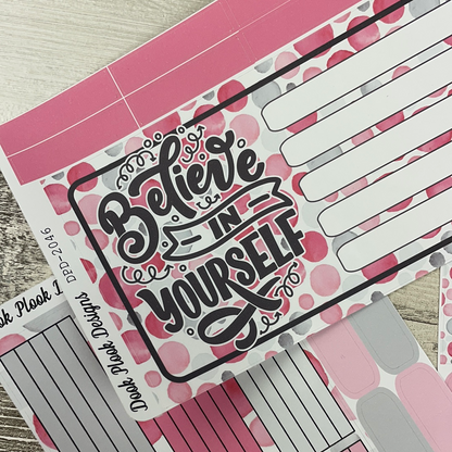 Pink Spots Passion Planner Week Kit (DPD2046)
