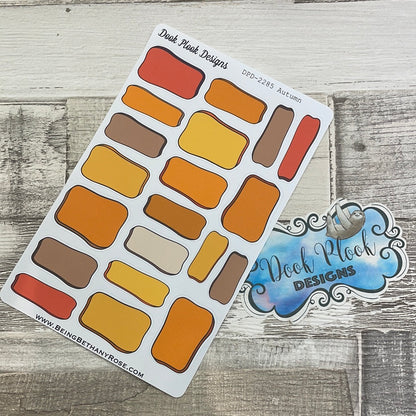 Autumn Hand drawn box stickers (DPD2285)