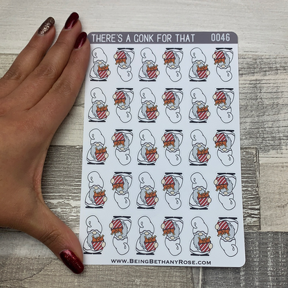 Fried Chicken Gnorman Sticker (GFT-0046)