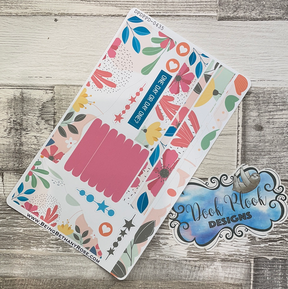 (0435) Passion Planner Daily Wave stickers - Day One