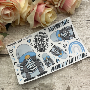 Blue Zebra Stickers Gretel (TGS0086)