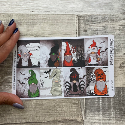 Halloween Gonk full box stickers for Erin Condren (DPD1832)