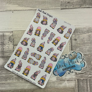Flora Gonk Character Stickers Mixed (DPD-2554)