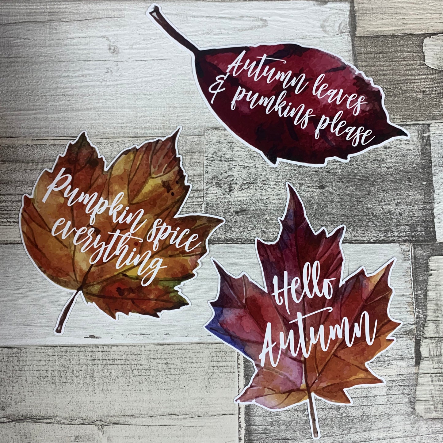 Hello Autumn Die cut