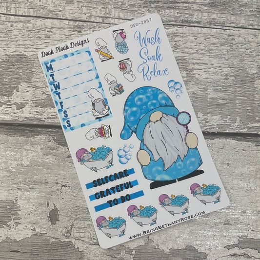 Bath and Bubbles Journal planner stickers (DPD2887)