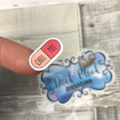 Chill Pill stickers (DPD865)