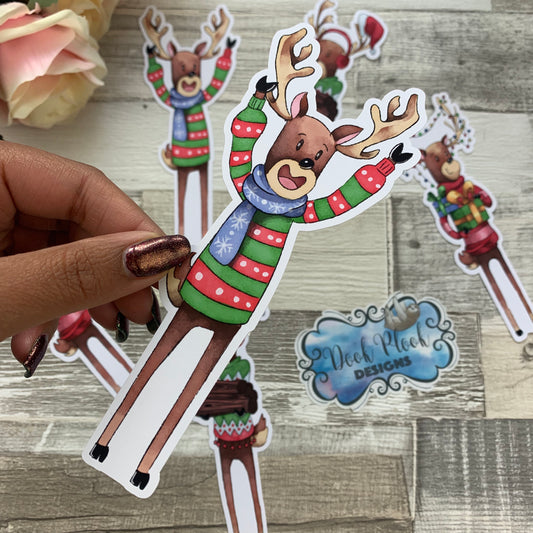 Reindeer (scarf) Die cut