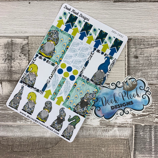 Peacock Gonk functional stickers  (DPD1842)