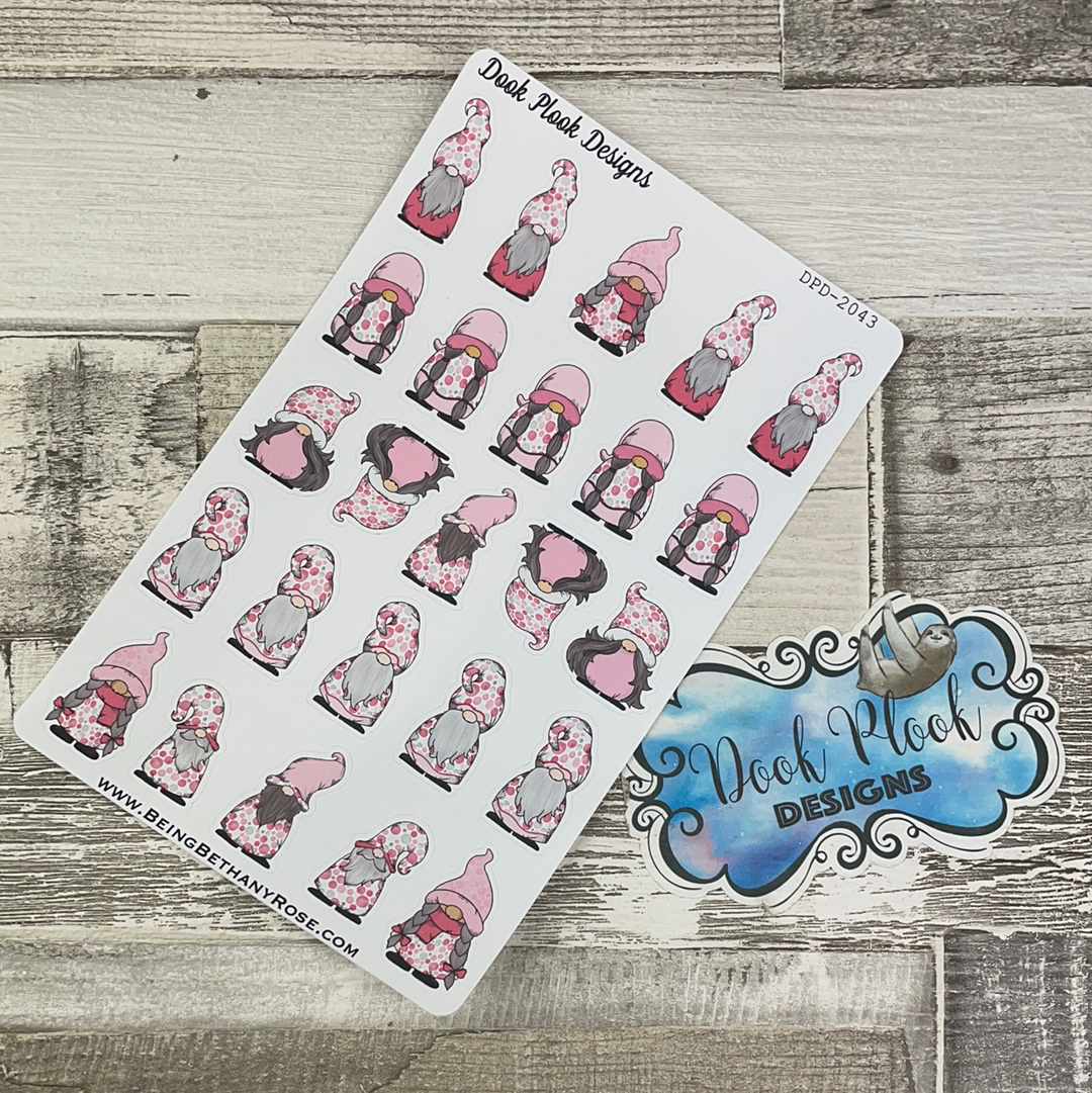 Pink Spots Gonk Character Stickers (DPD-2043)