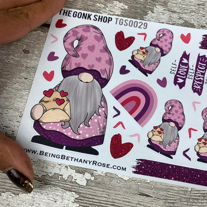 Purple Love Gonk Stickers (TGS0029)
