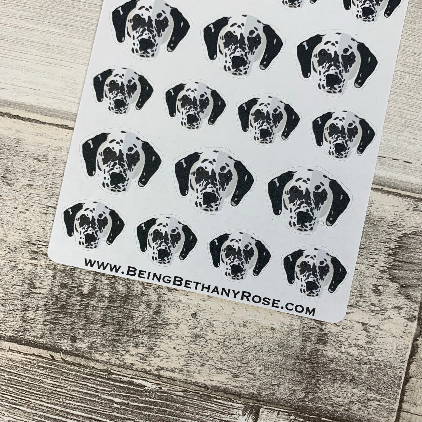 Dalmatian stickers (DPD456)