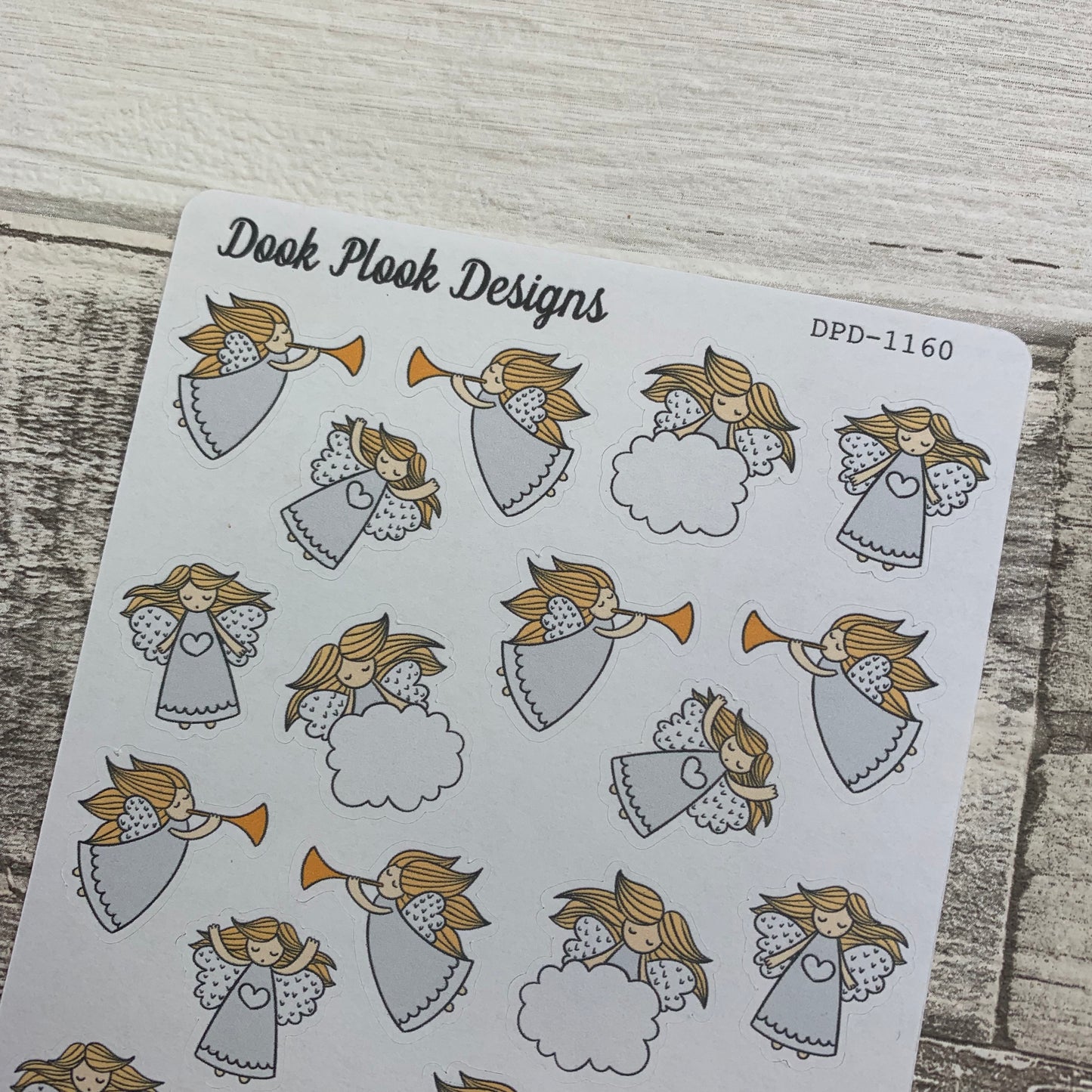 Angel Christmas stickers (DPD1160)