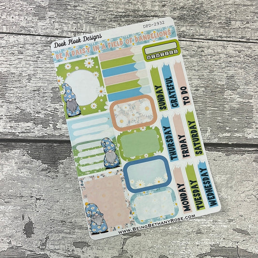 Daisy Boxes Journal planner stickers (DPD2932)