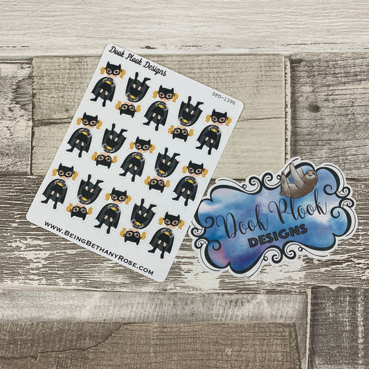 Superhero - Bat stickers (DPD1396)