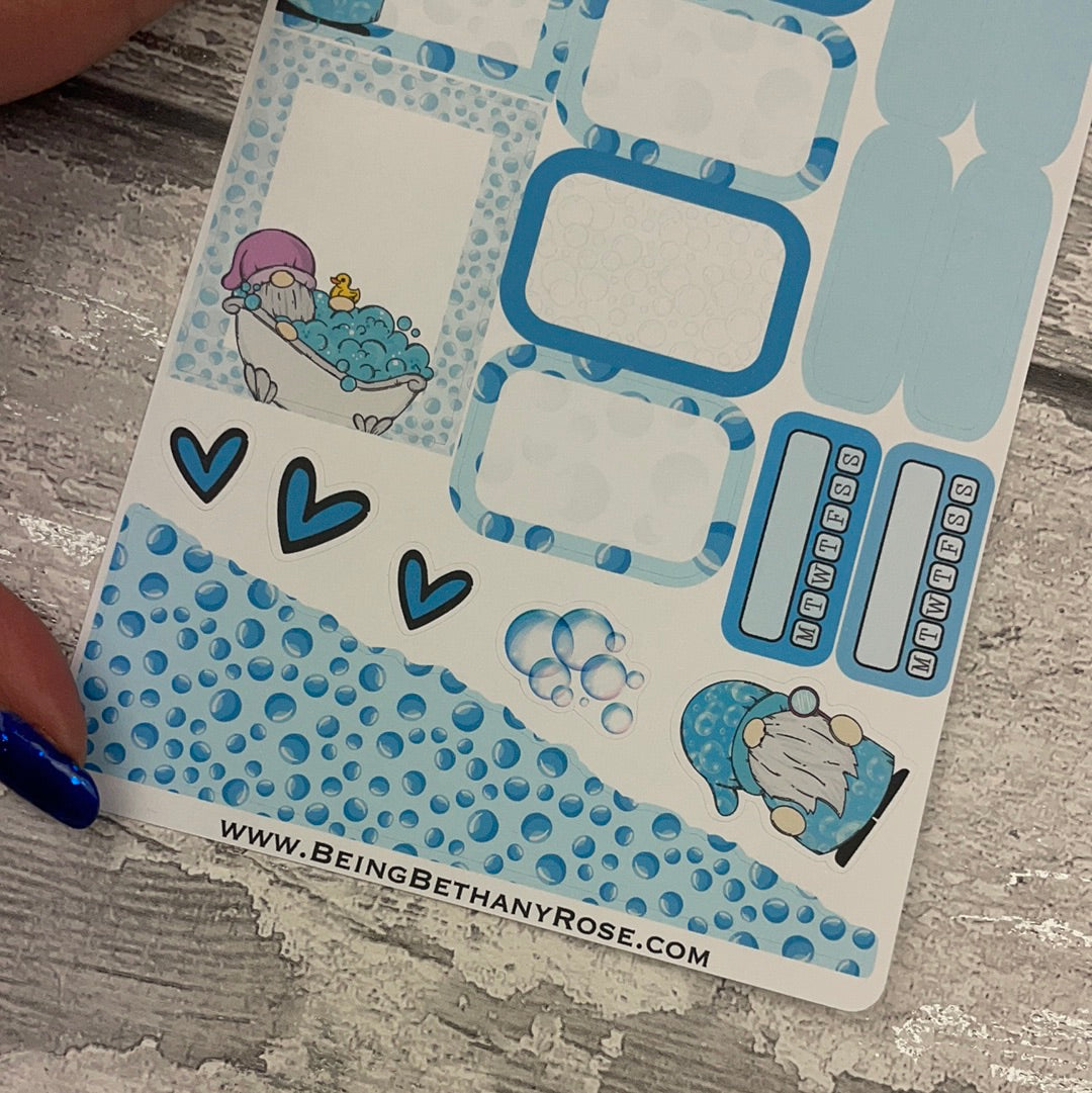 Bath and Bubbles Boxes Journal planner stickers (DPD2885)