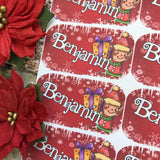 Personalised kids / adults Christmas Present Labels. (40 Elf)