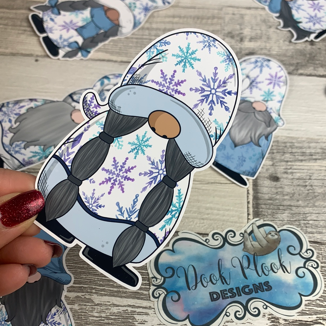 Snowflake Gonk Diecut (Gretel)