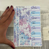 One sheet week medium passion planner stickers - Purple Haze (DPD2216)