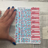 One sheet week planner stickers - Berry Nice (DPD2218)