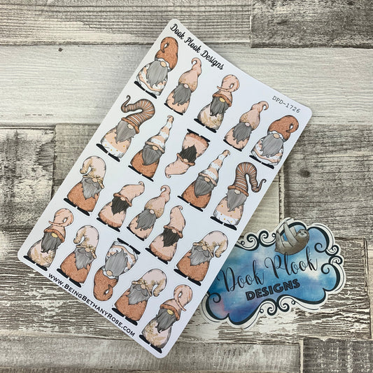 Rose Gold Gonk Character Stickers Mixed (DPD-1726)