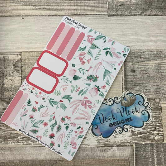 (0130) Passion Planner Daily stickers - Pretty in Pink