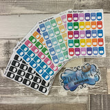 Weigh in / weight tracking stickers (DPD373)